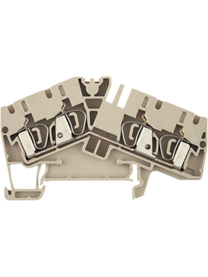 Weidmller - ZDU 4-2/4AN - 1806980000 - Terminal block Z Series N/A Dark Beige, 0.5...4 mm2, ZDU 4-2/4AN - 1806980000, Weidmller