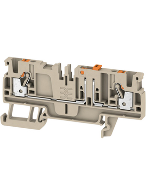 Weidmller - ADT 2.5 2C - 1989800000 - Test disconnect terminal block N/A Dark Beige, 0.5...2.5 mm2, ADT 2.5 2C - 1989800000, Weidmller