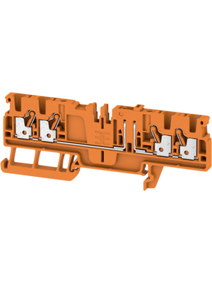 Weidmller - ADT 2.5 4C OR - 1989880000 - Test disconnect terminal block N/A orange, 0.5...2.5 mm2, ADT 2.5 4C OR - 1989880000, Weidmller