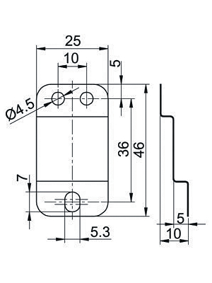 Wachendorff - WDGDS10001 - Torque arm, WDGDS10001, Wachendorff