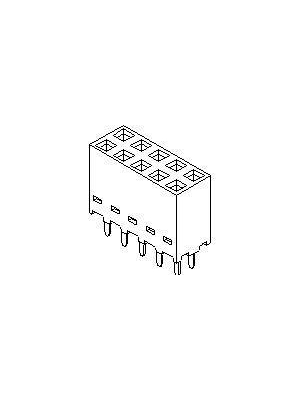 Molex - 90151-2114 - Pin header 2 x 7P Female 14, 90151-2114, Molex