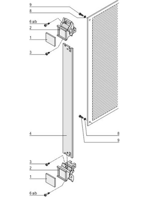 Pentair Schroff - 20817-867 - Plug-in unit, 6 HE, 4 TE, 20817-867, Pentair Schroff