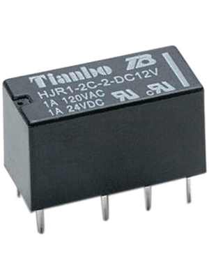 NingBo TianBo Electronics - HJR1-2C L-5VDC - Relay 2-pole 5 VDC 125 Ohm THD, HJR1-2C L-5VDC, NingBo TianBo Electronics