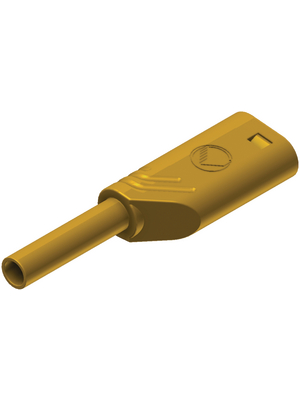 SKS Kontakttechnik - MST S WS 30 AU GELB / YELLOW - Safety plug ? 2 mm yellow CAT III N/A, MST S WS 30 AU GELB / YELLOW, SKS Kontakttechnik