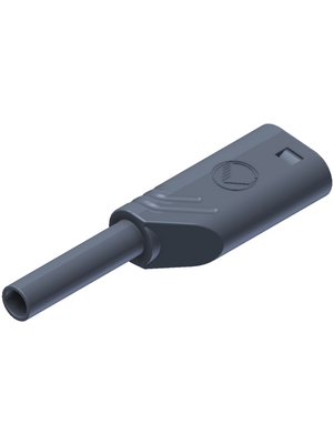 SKS Kontakttechnik - MST S WS 30 AU GRAU / GREY - Safety plug ? 2 mm grey CAT III N/A, MST S WS 30 AU GRAU / GREY, SKS Kontakttechnik