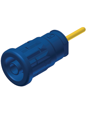 SKS Kontakttechnik - SEP 2630 S1,9 BLUE - Safety socket ? 4 mm blue CAT III N/A, SEP 2630 S1,9 BLUE, SKS Kontakttechnik