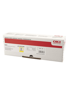 OKI - 44315305 - Toner Cartridges, Original OKI yellow, 44315305, OKI