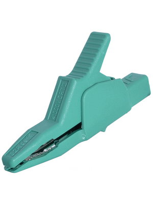 SKS Kontakttechnik - AK 2 B 2540 I GRN / GREEN - Crocodile clip ? 4 mm green 1000 VAC 1000 VDC, 32 A, AK 2 B 2540 I GRN / GREEN, SKS Kontakttechnik