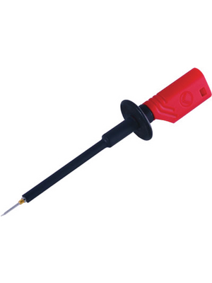 SKS Kontakttechnik - PRUEF 1610 FT AU ROT / RED - Test probe ? 2 mm red 1000 VAC 1000 VDC, 10 A, PRUEF 1610 FT AU ROT / RED, SKS Kontakttechnik