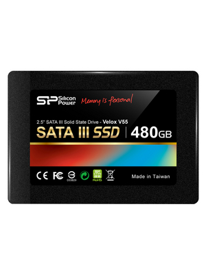 Silicon Power - SP480GBSS3V55S25 - SSD V55, 2.5", 480 GB, SATA 6 Gb/s, SP480GBSS3V55S25, Silicon Power