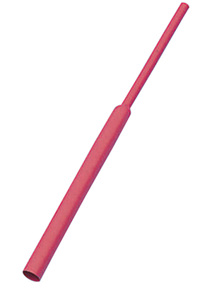 Alpha Wire - F2212IN RD105 - Heat-shrink tubing red 50.8 mmx1.2 m, F2212IN RD105, Alpha Wire