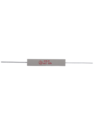 Vitrohm - KH218-8 10B 100R - Wirewound resistor 100 Ohm 17 W    10 %, KH218-8 10B 100R, Vitrohm