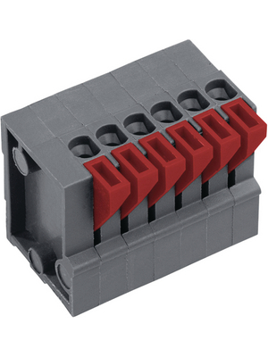 PTR Messtechnik - AKZ4791/2KD-2.54-V-BASALT GREY - PCB terminal block Pitch 2.54 mm vertical 2P, AKZ4791/2KD-2.54-V-BASALT GREY, PTR Messtechnik