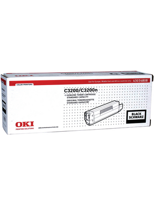 OKI - 43034808 - Toner black, 43034808, OKI