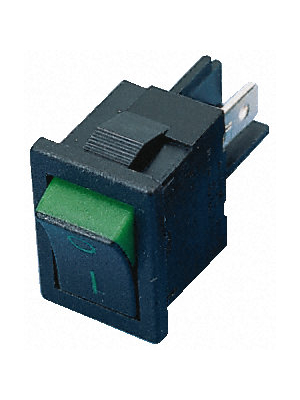 Arcolectric - H8550XBAAC - Rocker switch 2P 10 A 250 VAC, H8550XBAAC, Arcolectric