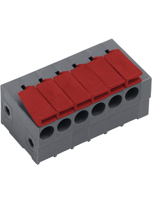 PTR Messtechnik - AKZ4701/2KD-3.81-H-BASALT GREY - PCB terminal block Pitch 3.81 mm horizontal 2P, AKZ4701/2KD-3.81-H-BASALT GREY, PTR Messtechnik