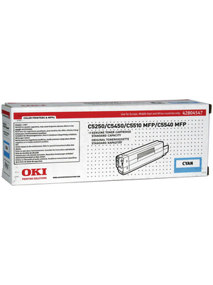 OKI - 42804547 - Toner Cyan, 42804547, OKI