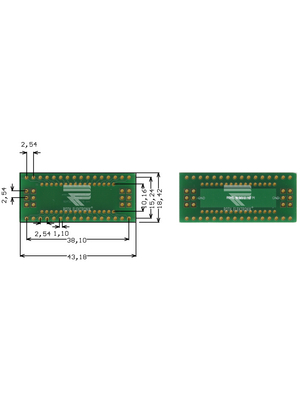 Roth Elektronik - RE916 - Prototyping board FR4 Epoxide + chem. Au, RE916, Roth Elektronik