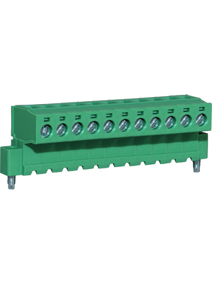 Camdenboss - CTBP96HJ/11FL - PCB Terminal Block horizontal 11P, CTBP96HJ/11FL, Camdenboss