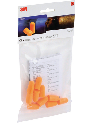 Peltor - 1100SP - Ear plugs PU=Pack of 10 pieces, 1100SP, Peltor