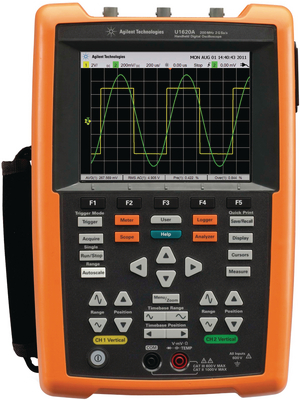 Keysight - U1620A - Handheld Oscilloscope Keysight U1600 2x200 MHz 2 GS/s, U1620A, Keysight