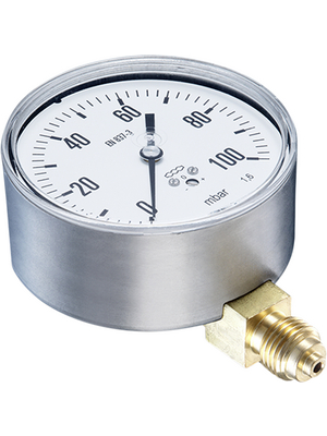 Bourdon - MTA3-D20.N07 - Pressure gauge, 0...60 mbar, G1/4, MTA3-D20.N07, Bourdon