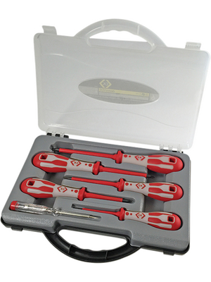 C.K Tools - T49183P - Screwdriver set VDE 6 p., T49183P, C.K Tools