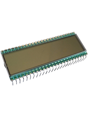 Display Elektronik - DE 126-RS-20/7,5 - 7-segment LCD 8.9 mm 1 x 6, DE 126-RS-20/7,5, Display Elektronik