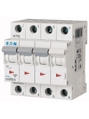 Eaton - MRB4-25/3N/C/003-A - RCD circuit breaker 25 A 30 mA 3 + N 230 VAC, MRB4-25/3N/C/003-A, Eaton