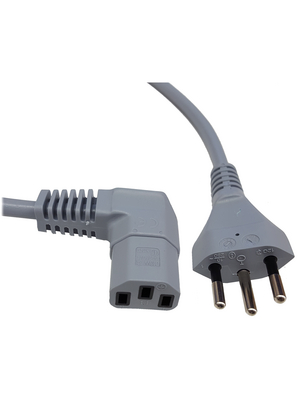 Feller AT - 6900-114.64 - Device cable 3-pin CH Type 12 IEC-320-C13 2.00 m, 6900-114.64, Feller AT