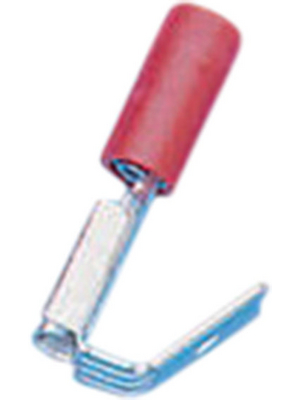 K.S.Terminals - PBDD1-250 - Piggyback terminal red 6.3 x 0.8 mm N/A, PBDD1-250, K.S.Terminals