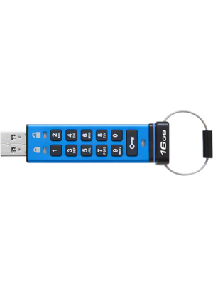 Kingston Shop - DT2000/16GB - USB Stick DataTraveler 2000 16 GB blue, DT2000/16GB, Kingston Shop