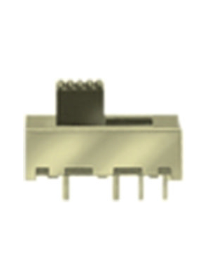 Knitter-Switch - MFP 1424 - Miniature slide switch on-on-on-on 18.0 x 6.0 x 9.2 mm 1P, MFP 1424, Knitter-Switch