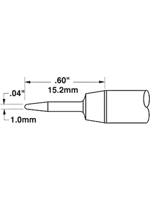 Metcal - SSC-701A - Soldering tip Conical / Narrow 390 C, SSC-701A, Metcal