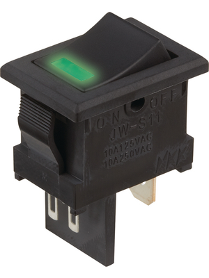 NKK - JWS11RAAF - Rocker switch, on-off, 10 A, JWS11RAAF, NKK