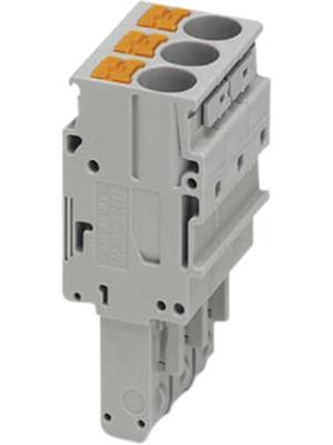 Phoenix Contact - PP-H 6/ 3 - Plug N/A 21 x 24.6 x 49.3 mm grey PT, 3061583, PP-H 6/ 3, Phoenix Contact