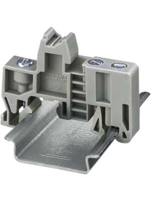 Phoenix Contact - E/UK - End Clamp N/A 50.5 x 9.5 x 35.3 mm grey, 1201442, E/UK, Phoenix Contact