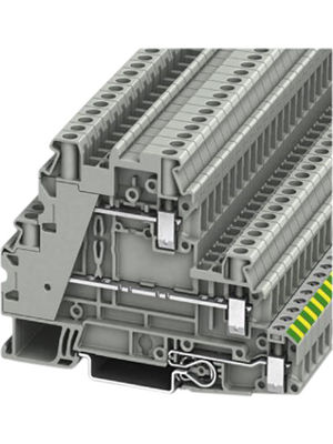 Phoenix Contact - UT 4-PE/L/L - Terminal block N/A grey, 0.14...6 mm2, 3214360, UT 4-PE/L/L, Phoenix Contact