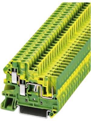 Phoenix Contact - UT 4-TWIN/ 1P-PE - Terminal block N/A green/yellow, 0.14...6 mm2, 3060283, UT 4-TWIN/ 1P-PE, Phoenix Contact