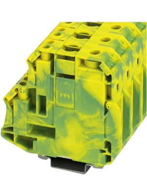 Phoenix Contact - UKH 70/4X10-PE - High-current terminal block N/A green-yellow, 25...70 mm2, 3213144, UKH 70/4X10-PE, Phoenix Contact