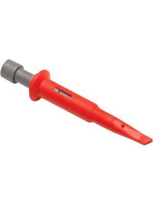 Pico - TA328 - Unshrouded 4 mm sprung hook red, TA328, Pico