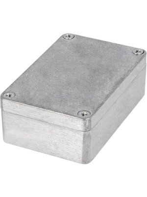 RND Components - RND 455-00378 - Metal enclosure, aluminium, 64 x 98 x 34 mm, Aluminium, IP 65, RND 455-00378, RND Components