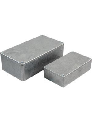 RND Components - RND 455-00036 - Metal enclosure, grey, 50 x 50 x 31 mm, Die cast aluminium, IP 54, RND 455-00036, RND Components