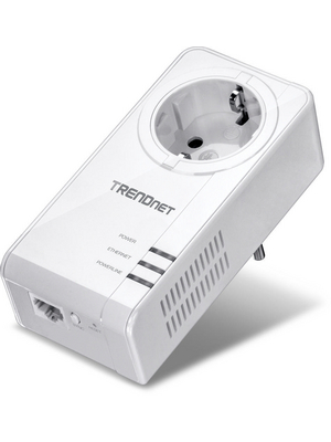 Trendnet - TPL-421E - Powerline 1200 AV2 Adapter 1x 10/100/1000 1200 Mbps, TPL-421E, Trendnet