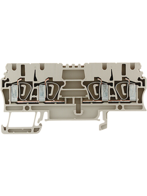 Weidmller - ZDU 2.5/2X2AN - 1608600000 - Terminal block Z Series N/A Dark Beige, 0.5...2.5 mm2, ZDU 2.5/2X2AN - 1608600000, Weidmller