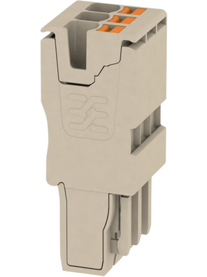 Weidmller - APG 2.5/3 - 1513650000 - Plug N/A 42.5 x 15.3 x 16.5 mm Dark Beige, APG 2.5/3 - 1513650000, Weidmller