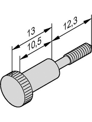 Pentair Schroff - 21101-909 - Collar screw, 21101-909, Pentair Schroff