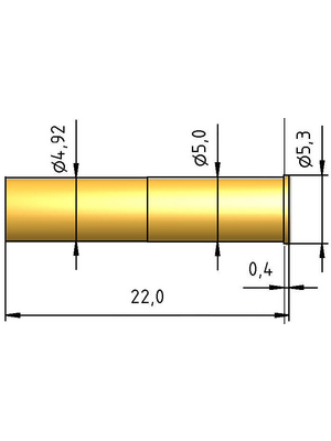 PTR Messtechnik - H 7860 - Sleeve 22 mm, H 7860, PTR Messtechnik