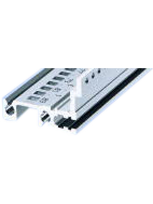 Pentair Schroff - 34560-928 - Rear Z-Rail, aluminium, 34560-928, Pentair Schroff