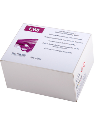 Electrolube - EWI100 IPA ELECTROWIPE, NORDIC - Cleaning cloths N/A, EWI100 IPA ELECTROWIPE, NORDIC, Electrolube